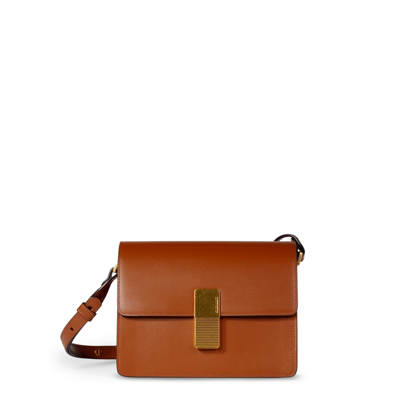 Gabriel Crossbody Bag - Tan Box Leather – Ateliers Auguste