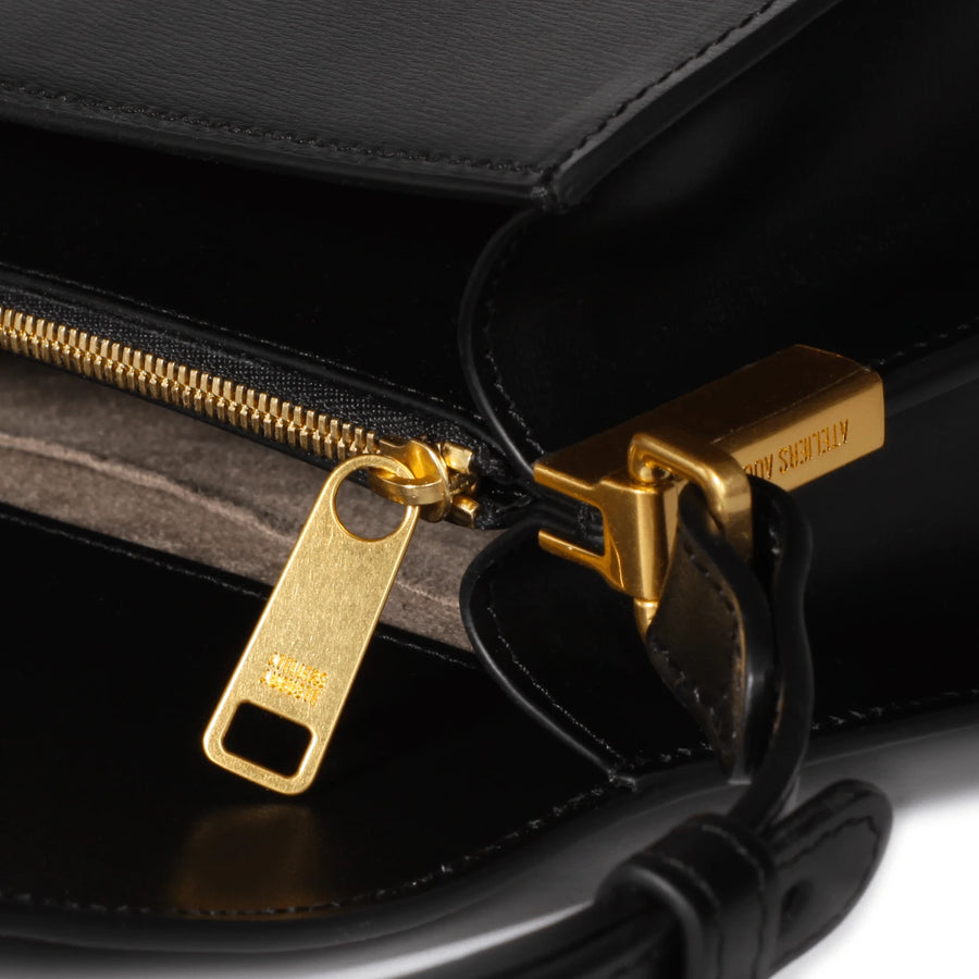 Gabriel Gold Edition - Black Box Leather – Ateliers Auguste
