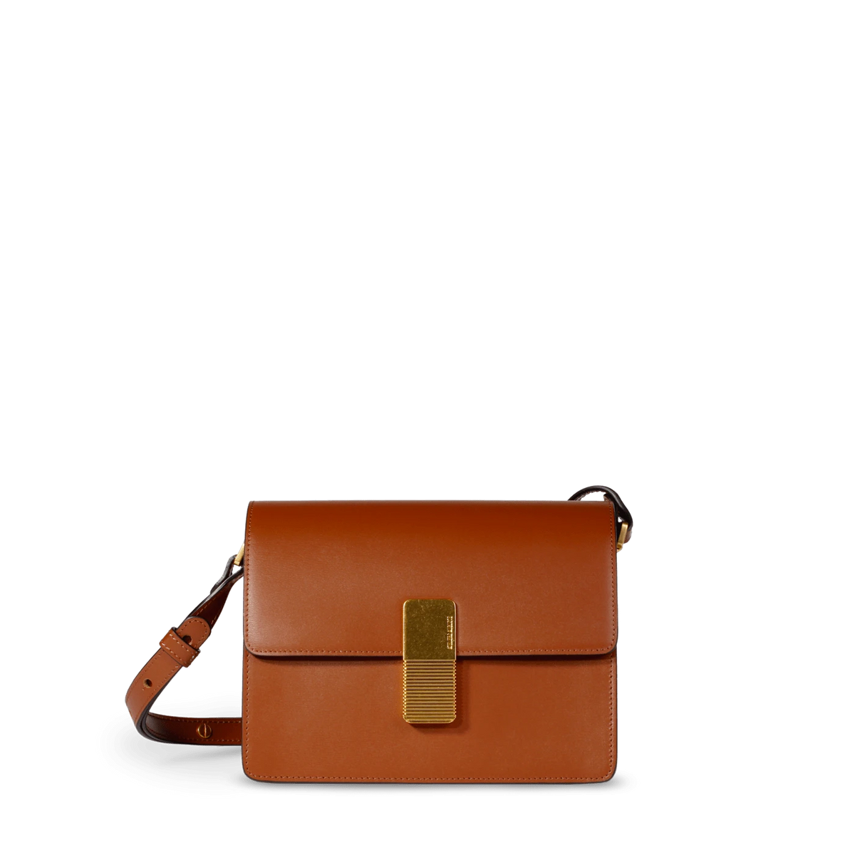 Gabriel Crossbody Bag - Tan Box Leather – Ateliers Auguste